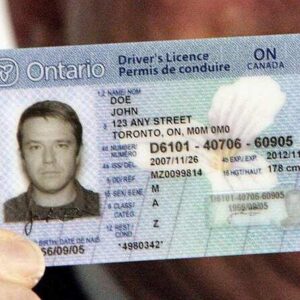 Canadian Driver’s License