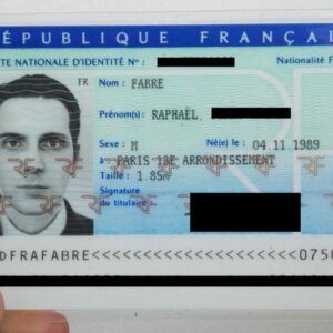 France National Identity Card